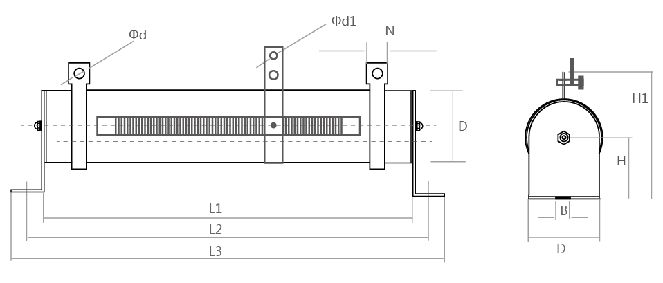 RX20-T可調(diào)電阻器產(chǎn)品尺寸圖 RX20-T可調(diào)電阻器產(chǎn)品尺寸圖